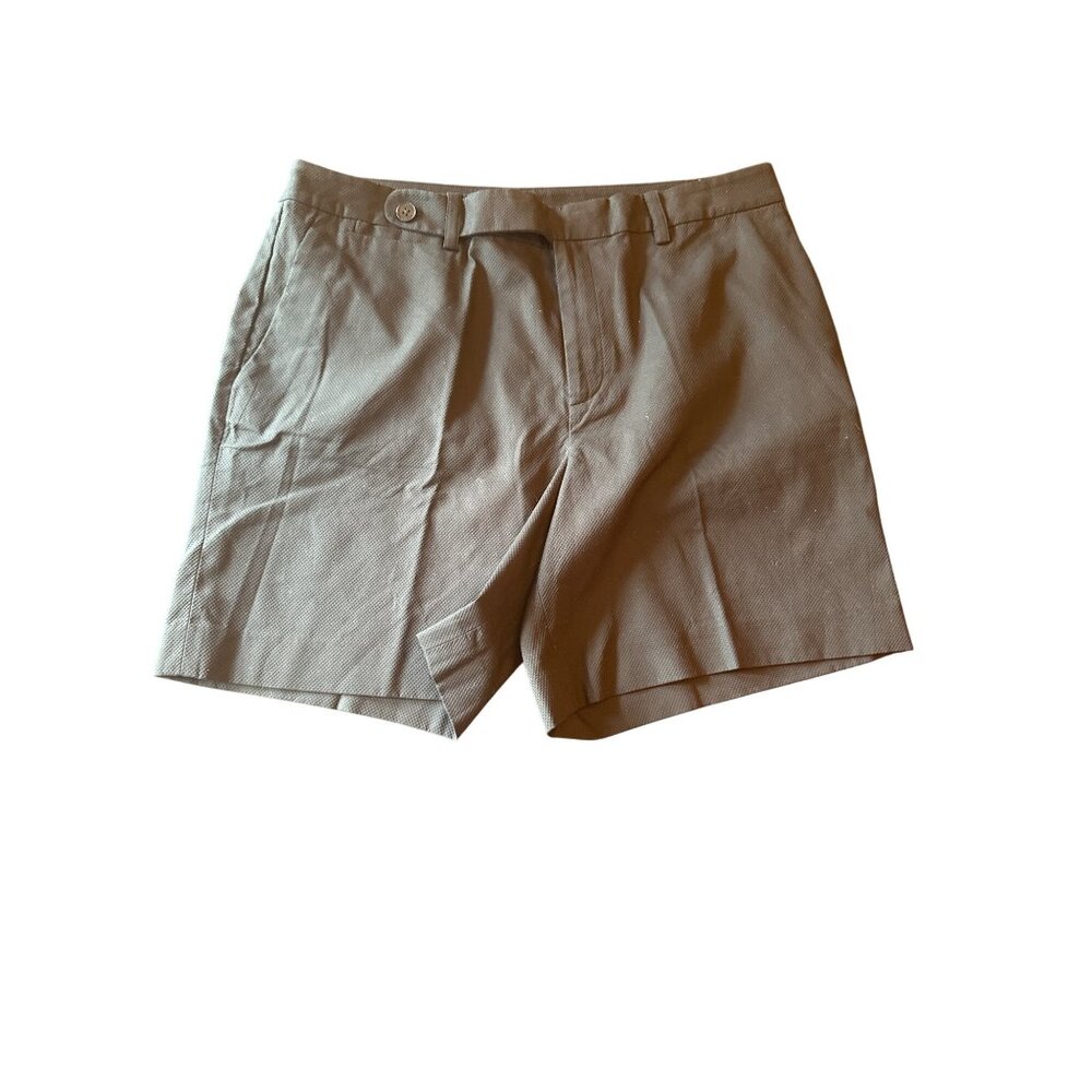 Lauren Ralph Lauren  Black‎ Cotton-Blend Shorts Size 14 Preppy Classic